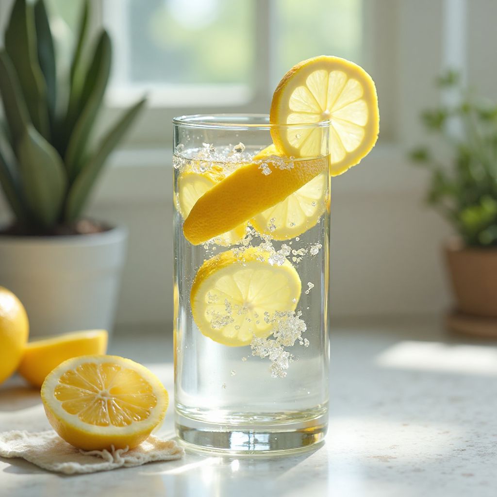 Hydration and healthy morning drinks