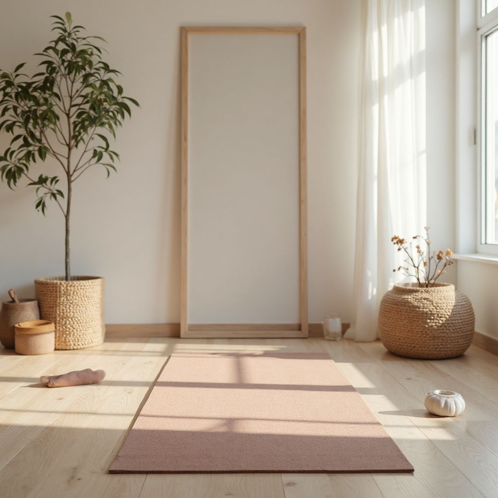 Morning yoga practice